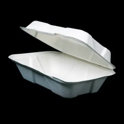 bagasse clamshell box