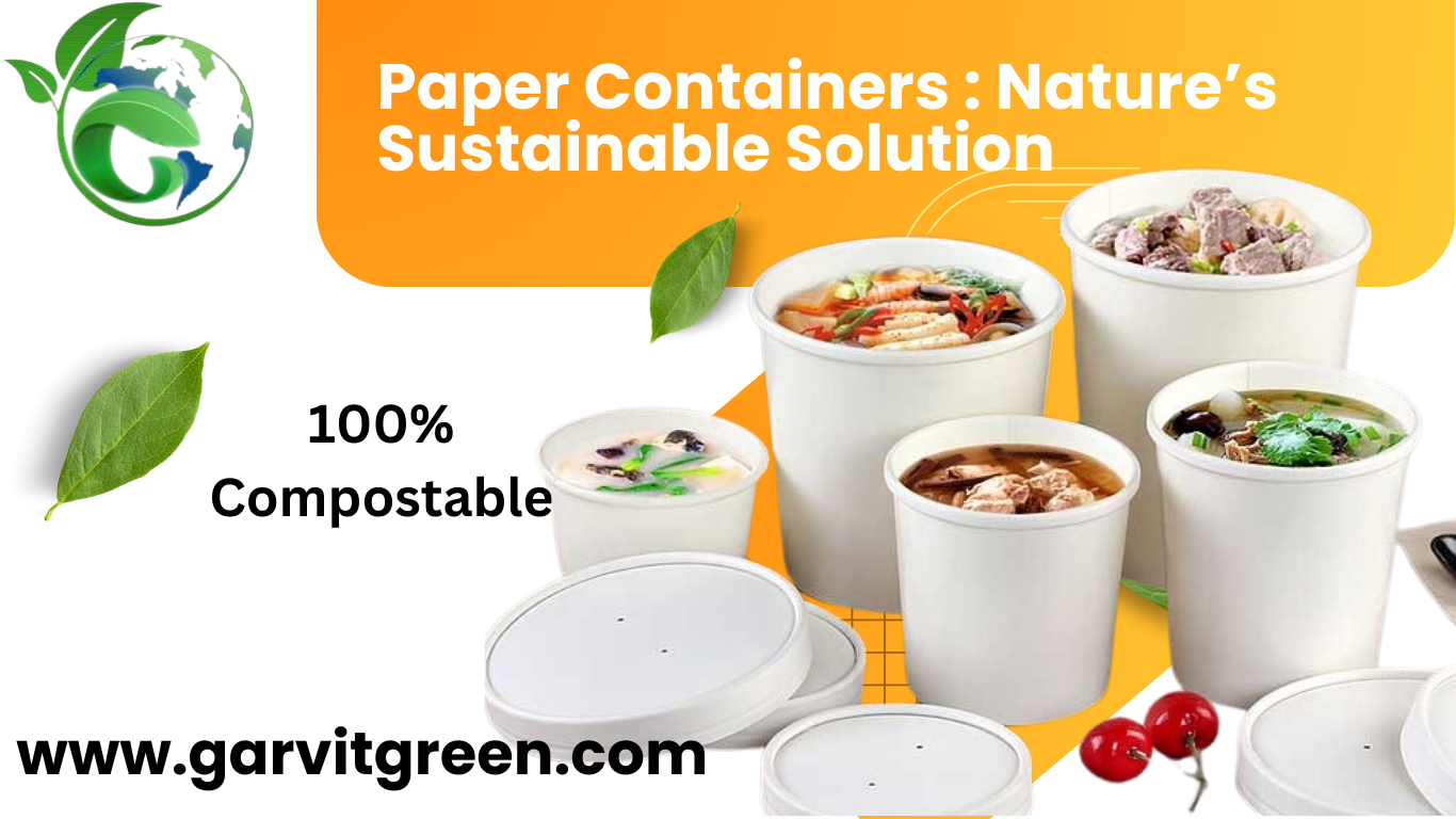 paper containers with lid