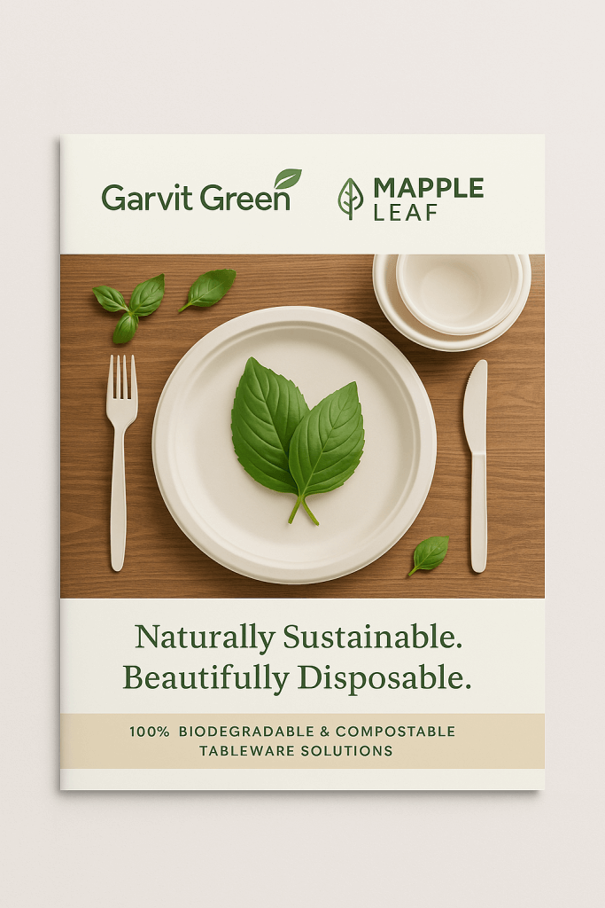 Why Mapple Leaf by Garvit Green Leads the Way in Biodegradable Bagasse Plates 1 biodegradable bagasse plates