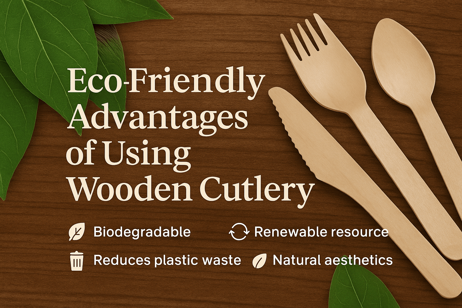 wooden cutlery